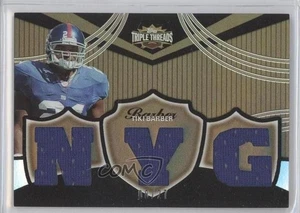 Topps Triple Threads Relics Sepia 2006/27 Tiki Barber #TTR-85 - Imagen 1 de 3