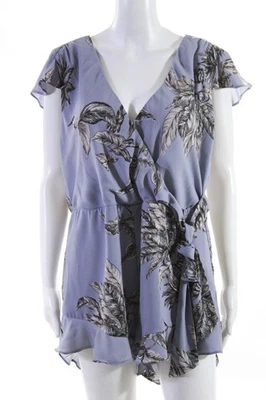 Mameluco Tularosa para mujer manga gorra floral mini Ashby púrpura talla S 10348473 Foto 1 de 4