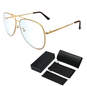 Occhiali RACHEL by Rachel Roy - montature RX Able - stile aviatore - include custodia  - Foto 1 di 7