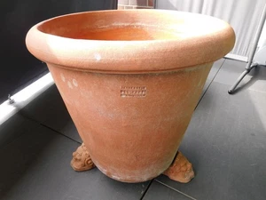 Original UGO POCCI Impruneta Terracottagefäß,handgefertigt,winterh. - Bild 1 von 4