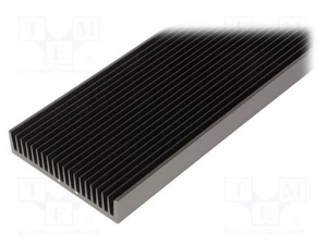 Radiator: wytłaczany żeberkowy czarny L: 1000mm W: 200mm H: 40mm Z1C2 - Bild 1 von 1