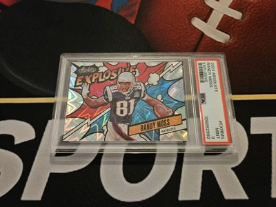2024 Panini Absolute Randy Moss Explosive EX-RMS PSA 9 *CASE HIT* - Image 1 of 4