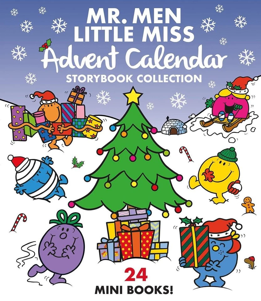 Mr. Men Little Miss Advent Calendar by Adam Hargreaves Hardcover Book - Image 1 of 1