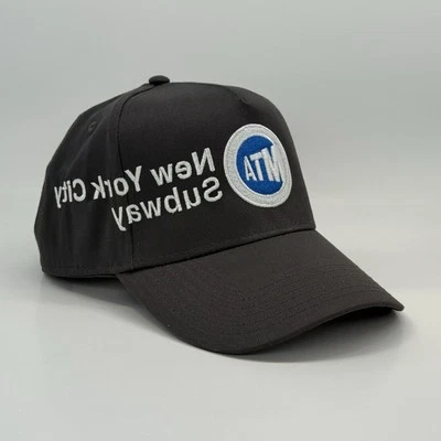 New York City Subway MTA Logo Snapback – Dark Grey - Image 1 of 4