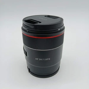 Rokinon AF 24mm F1.8 FE 18-55mm f/1.8-22 E-Mount Wide-Angle Lens - Picture 1 of 8