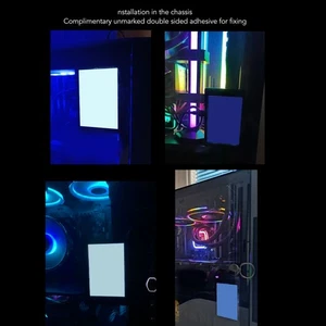 Computer Monitoring Secondary Screen Set 3.5 Inch Display With Bracket Data⊹ - Picture 1 of 12