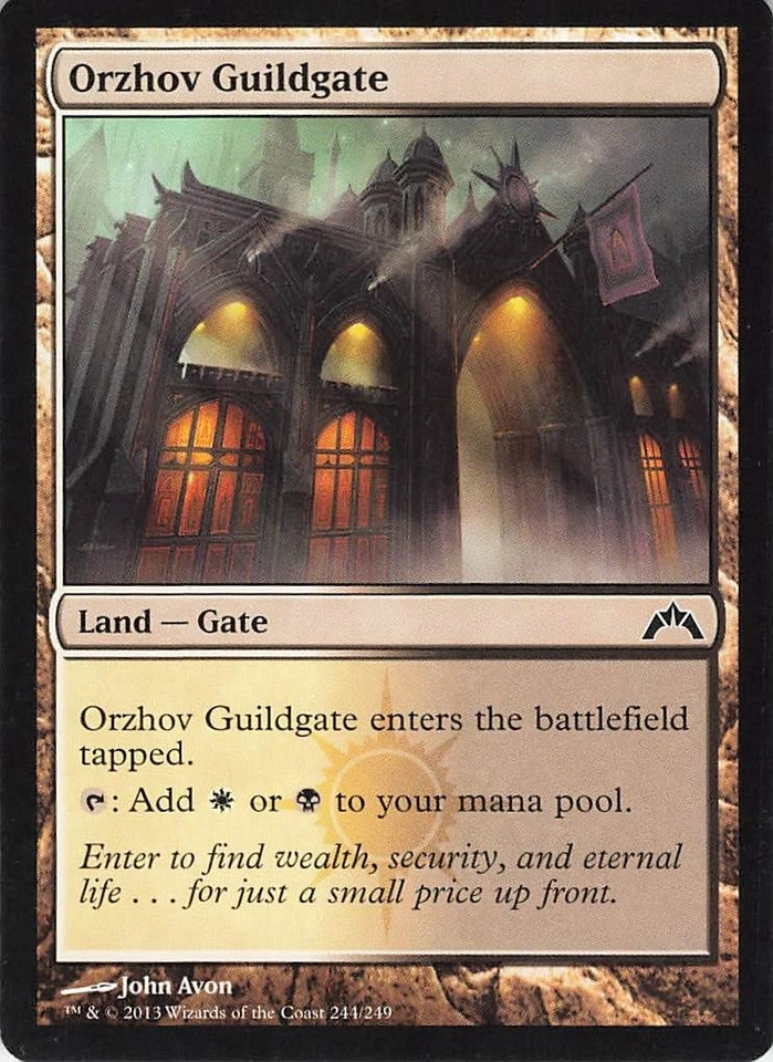 Orzhov Guildgate Gatecrash Regular - Image 1 of 1