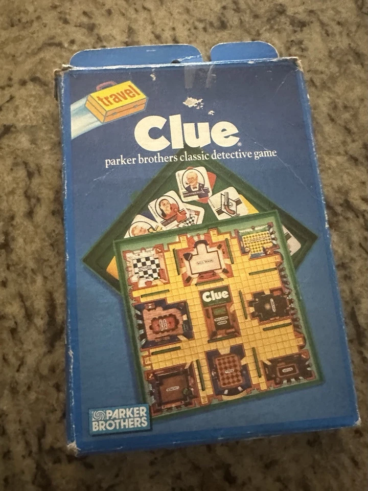 1990 Clue Travel Game by Parker Brothers Complete - Image 1 of 1