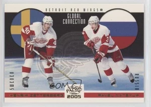 2004-05 Pacific Global Connection Henrik Zetterberg Pavel Datsyuk #5 HOF - Picture 1 of 4