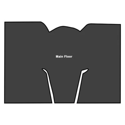 Amortecedor de som para 1975-1979 Ford F-250 Die Cut EVA completo 1 peça - Imagem 1 de 4