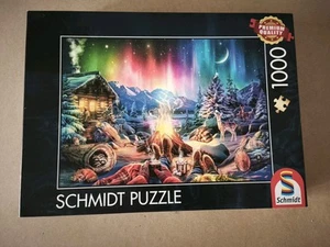 Schmidt Puzzle, Lagerfeuerromantik unterm Sternenhimmel, 1000 Teile, Komplett🔥 - Bild 1 von 2