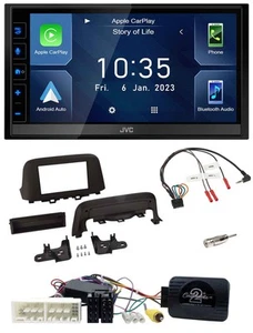 JVC DAB Bluetooth Lenkrad USB 2DIN Autoradio für Hyundai Kona ab 2013 - Bild 1 von 11