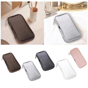 Travel Makeup Brush Holder Cosmetic Bag for Women Home Use - Picture 1 of 29