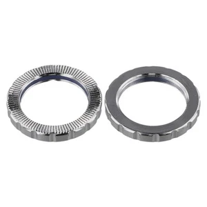Bottom Bracket Outer Nuts for Bafang 2PCS Ebike Lock Ring Chainwheel Nuts - Picture 1 of 12