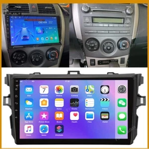 9" Android 13 32GB Car Stereo Radio For Toyota Corolla 2009-2013 GPS Wifi+Camera - Picture 1 of 21