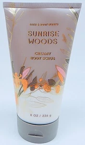 BATH & BODY WORKS SUNRISE WOODS CREAMY BODY SCRUB SANDELWOOD COSY CASHMERE NEU - Bild 1 von 7