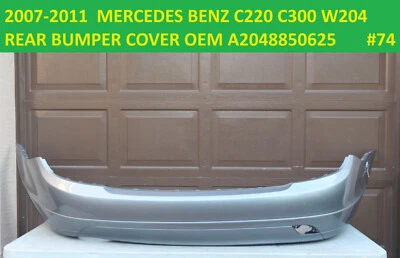 ✅ 2007-2011 Mercedes Benz C220 C300 W204 задний бампер крышка OEM A2048850625 - Изображение 1 из 4