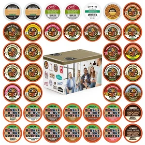 Paquete de variedades de café descafeinado sampler, 40 cuentas - Imagen 1 de 7