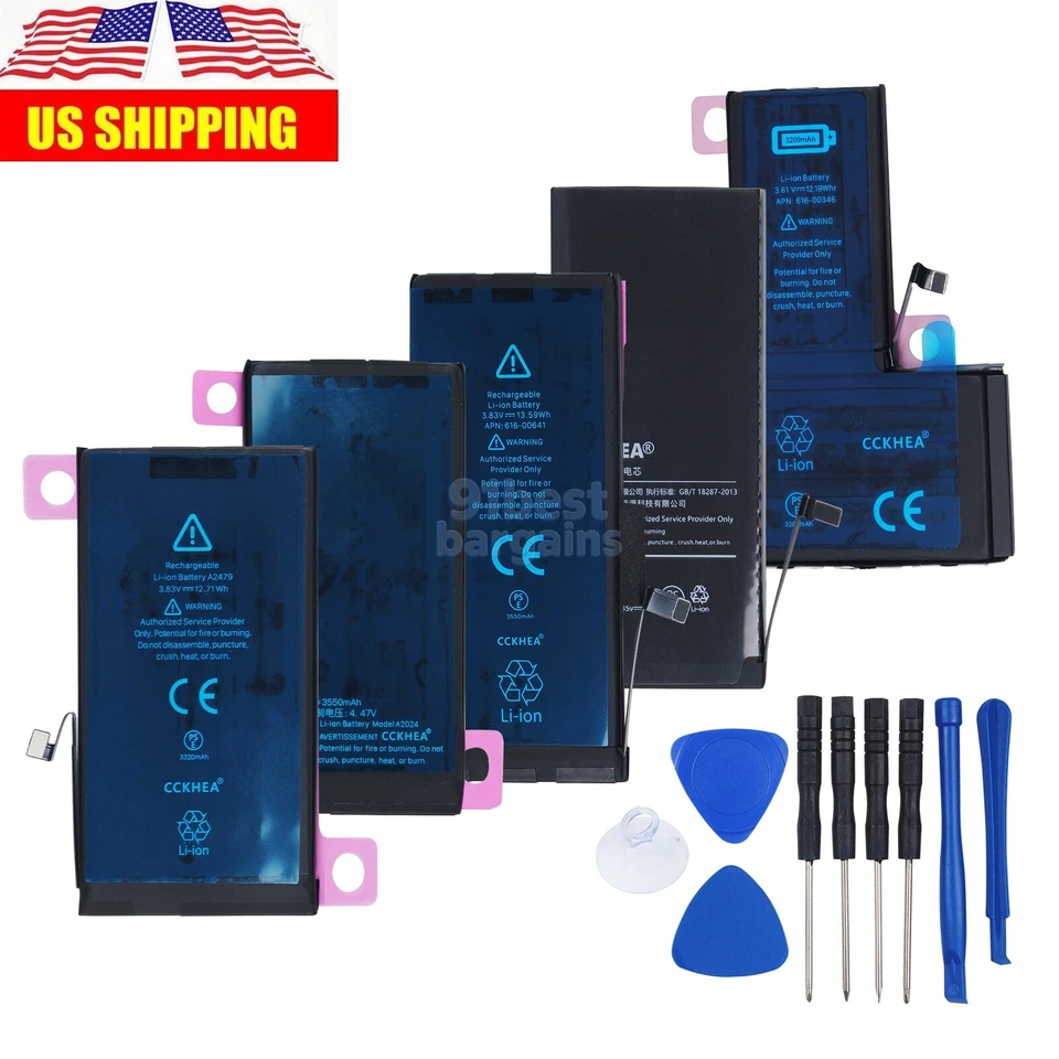 For Apple iPhone 6 6S 7 8 X XS XR 11 12 13 Battery Internal Replacement Tools - Image 1 of 1