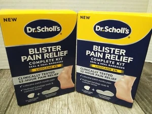 Blister Pain Relief Complete Kit, 12 ct - The Only Blister Treatment (2PK) NEW - Picture 1 of 4