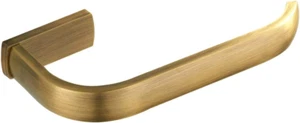 Porta rollos de papel higiénico bronce cepillado/latón antiguo - Imagen 1 de 6