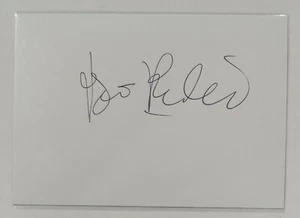 43580 219/ AUTOGRAFO su cartoncino - SERGIO RUBINI (attore) - Picture 1 of 4