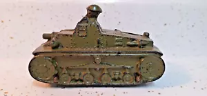 Vintage Auburn Rubber Marmon-Harrington Tank 4.5” olive Version - Picture 1 of 6