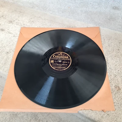 Shellac, 12", 78 RPM.  Symphonique De Londres, Mathieson ‎– Concerto de Varsovie - Photo 1/4
