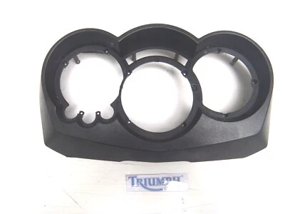 RELOJES TRIUMPH SPRINT ST 1050 CUADRO DE INSTRUMENTOS TABLERO NEGRO PANEL ENVOLVENTE 2008 Foto 1 de 4