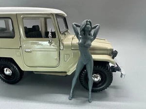 Sexy Modeling Girl Resin Figur im Maßstab 1:24 unbemalt - Bild 1 von 5