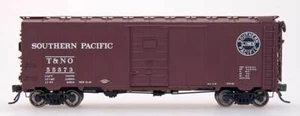 SOUTHERN PACIFIC RR 40' 12 PANEL BOXCAR TEXAS & NEW ORLEANS IN HO NEW BY INTERMT - Picture 1 of 2