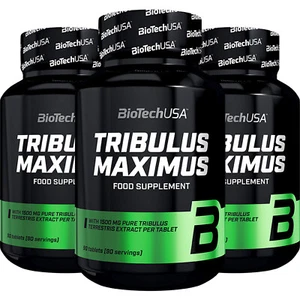 TRIBULUS MAXIMUS 90 Tabletten Maximale Kraft, Testo-Booster für Muskel & Libido - Bild 1 von 6
