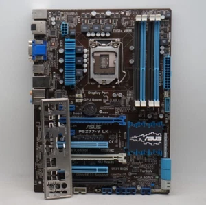 Asus P8Z77-V LK Intel Z77 USB3.0 SATA III LGA 1155 ATX Motherboard - Picture 1 of 4