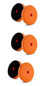 6 PACK - 6.5" Lake Country Orange Hybrid Foam Cutting Pads - car auto buffer - Picture 1 of 1