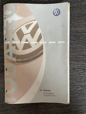 VW Touareg 7L 2.5 TDI R5 Serviceheft Serviceplan - Bild 1 von 2