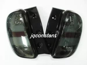 LED Tail Rear Lights SMOKE for Nissan Micra March K13 MK4 2010-2016 5D - Foto 1 di 2