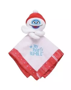 My First Bumble Baby Plush Rattle Snuggle Blanket Rudolph The Red Nosed Reindeer - Picture 1 of 1