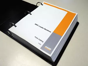 Case 580C Loader Backhoe Parts Catalog, Manual, List, Book, NEW with Binder - Picture 1 of 5