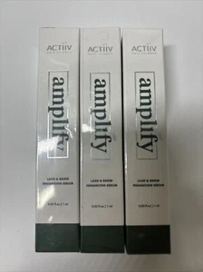 3 Boxen Wimpern- & Augenbrauenserum ACTIIV Amplify Enhancing Serum 0,03 fl. oz. - Bild 1 von 5
