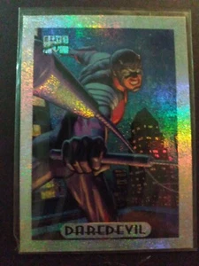 1994 Marvel Masterpieces holofoil daredevil 3 of 10 - Picture 1 of 2