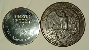 RARE 1994 George Washington P Quarter Error No Silver Tone Layer Tail Eagle Side - Picture 1 of 20