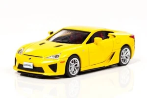 CAR-NEL 1/64 Lexus LFA Yellow 2010 Hikoseven Kyosho CN640010 diecast model japan - Picture 1 of 13