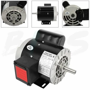 Motor 1/3HP General Purpose Single Phase 3450RPM 115/230V 5/8" Shaft ODP - Picture 1 of 12