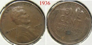 Lincoln Wheat Penny 1936 - Bild 1 von 1