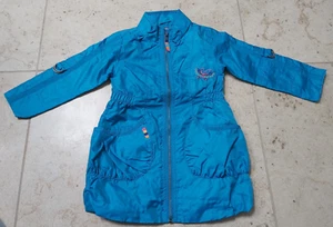 MW Butterfly Girl Girl's Coat Blue Yr 4 - Picture 1 of 3