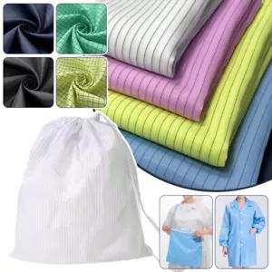 Anti-Static Dust-Free Fabric Cloth for Work Clothes of Electronics Factory - Picture 1 of 26