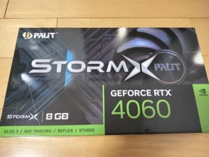 PALIT GeForce RTX 4060 StormX V1 8GB Graphics Card NE64060019P1-1070F From Japan - Picture 1 of 5