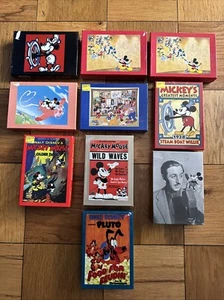 10 scatole vintage anni 90 assortite poster Disney buste banconote Topolino - Foto 1 di 7