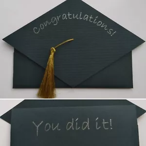 Graduation Gift Money voucher Envelope Wallet handmade personalisation available - Picture 1 of 6