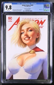ACTION COMICS #1053 CGC 9.8 POWER GIRL Abito da commercio variante cover Will Jack DC - Foto 1 di 2